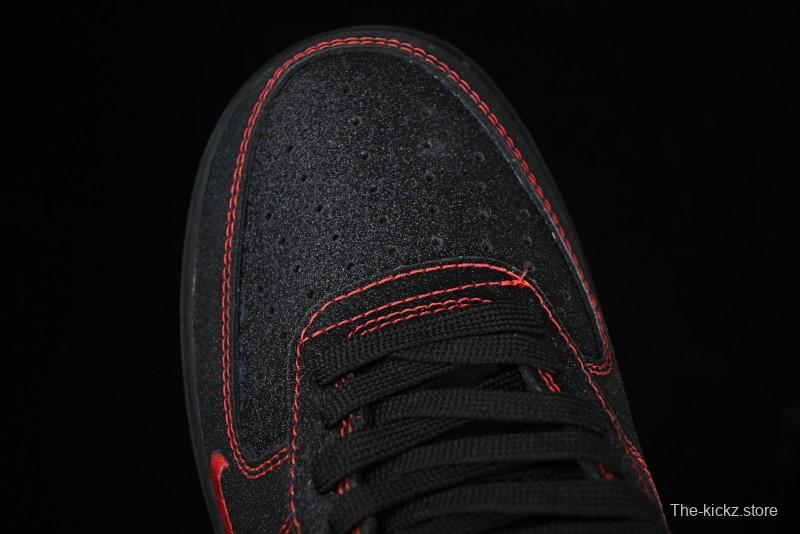 Nike Air Force 1 '07 Low Casual Sneakers in Heartbeat Orange with Full-Length Air Cushion - DF0188-015