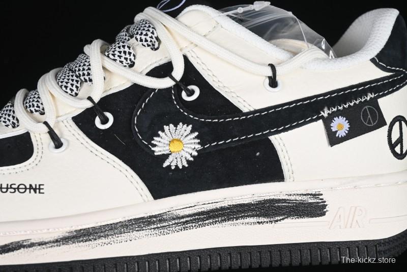 Nike Air Force 1 '07 Low GDragon Collaboration Daisy Graffiti Lace-Up Low-Top Casual Sneakers - DM6688-011