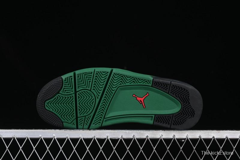 Nike Air Jordan 4 Remastered Sneakers with Textile Mesh Leather and Suede Upper - FQ7939-003