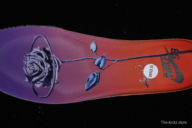 Nike April Skateboards SB Dunk Low Collaboration Frozen Rose SB Shattered Backboard Casual Skate Shoes - FD2562-400