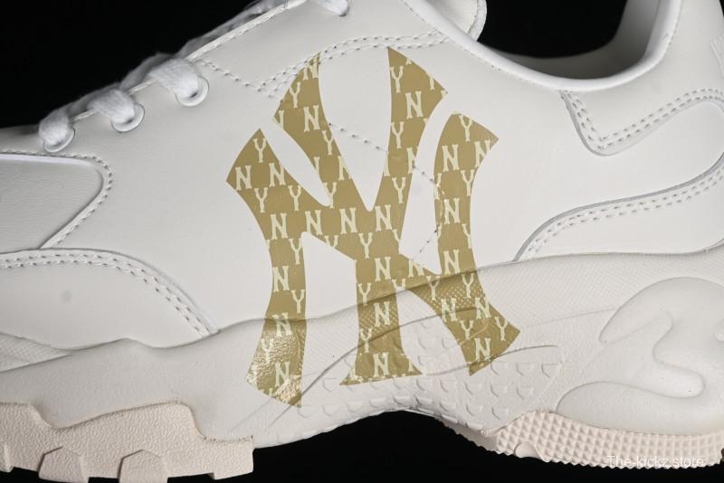 MLB Bigball Chunky Mono New York Yankees Height Increasing Thick Sole Casual Sneakers - 32SHCM01150I