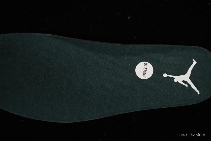 Nike Air Jordan 4 Retro Sneakers with Oxidized Green Accents and Visible Air Cushion - AQ8138-103