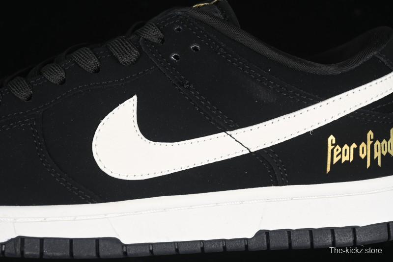 Nike SB Dunk Low FOG Collaboration - Anniversary High-End Custom Low-Top Casual Sneakers - KK1333-016