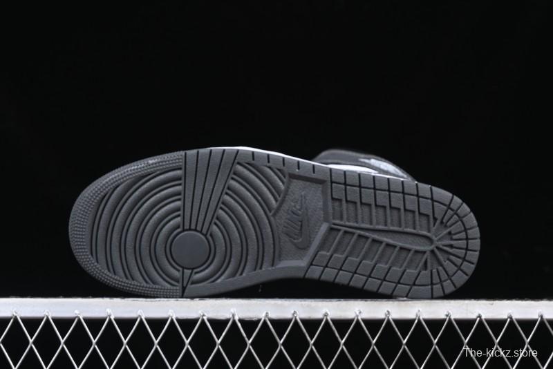 Nike Air Jordan 1 Mid AJ1 White Black Gray Culture Leisure Sneakers - DQ8426-001