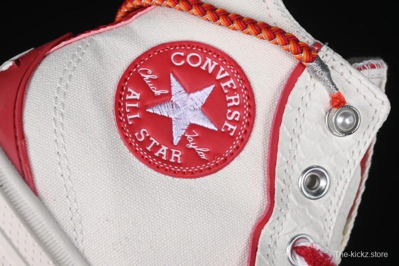 Converse Legacy Run Star Snake Year Limited Edition Platform Sneakers with Cushioned Sole - A13346C