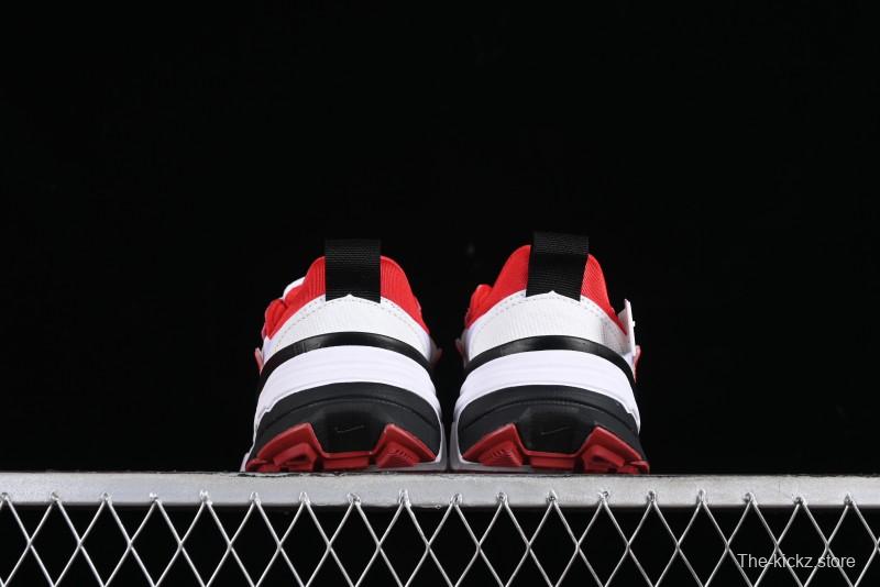 Nike Runtekk V2K Retro Low-Top Running Shoes with Cushlon Midsole and Distressed Effect - HF0120-100