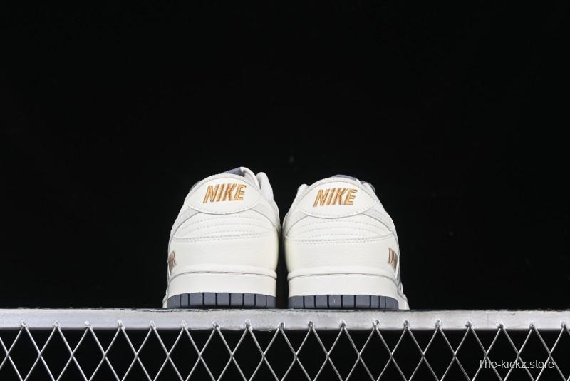 Nike SB Dunk Low Dior x Stone Island Triple Collaboration - Anniversary High-End Custom Low-Top Casual Sneakers - DM6868-043