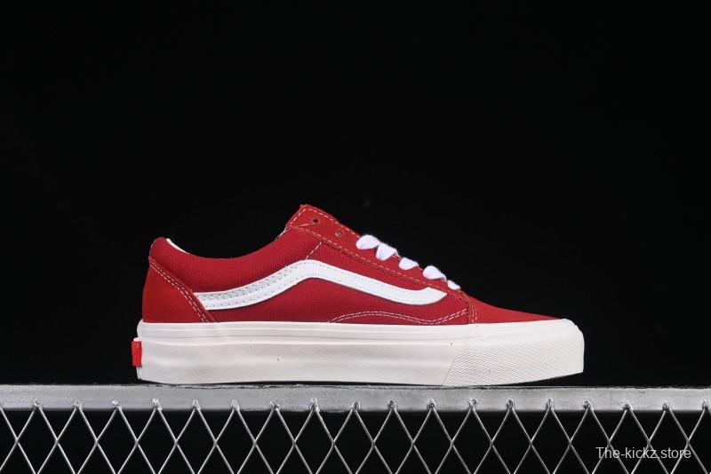 Vans Premium Old Skool 36 Retro Skate Shoes with Full-Grain Leather and Cushioned Insole - VN000D569IJ