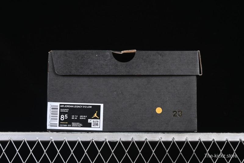 Nike Air Legacy 312 Low "Black/Sail/White" - Premium Style with Elephant Print Details