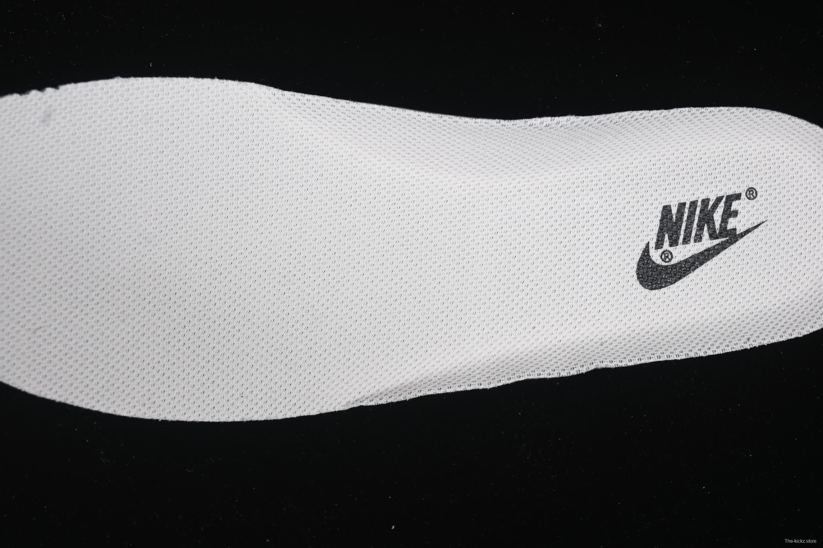 Nike Air Force 1 '07 Low Stussy Collaboration Black Dual-Tone Embroidery Casual Sneakers - HH7518-036