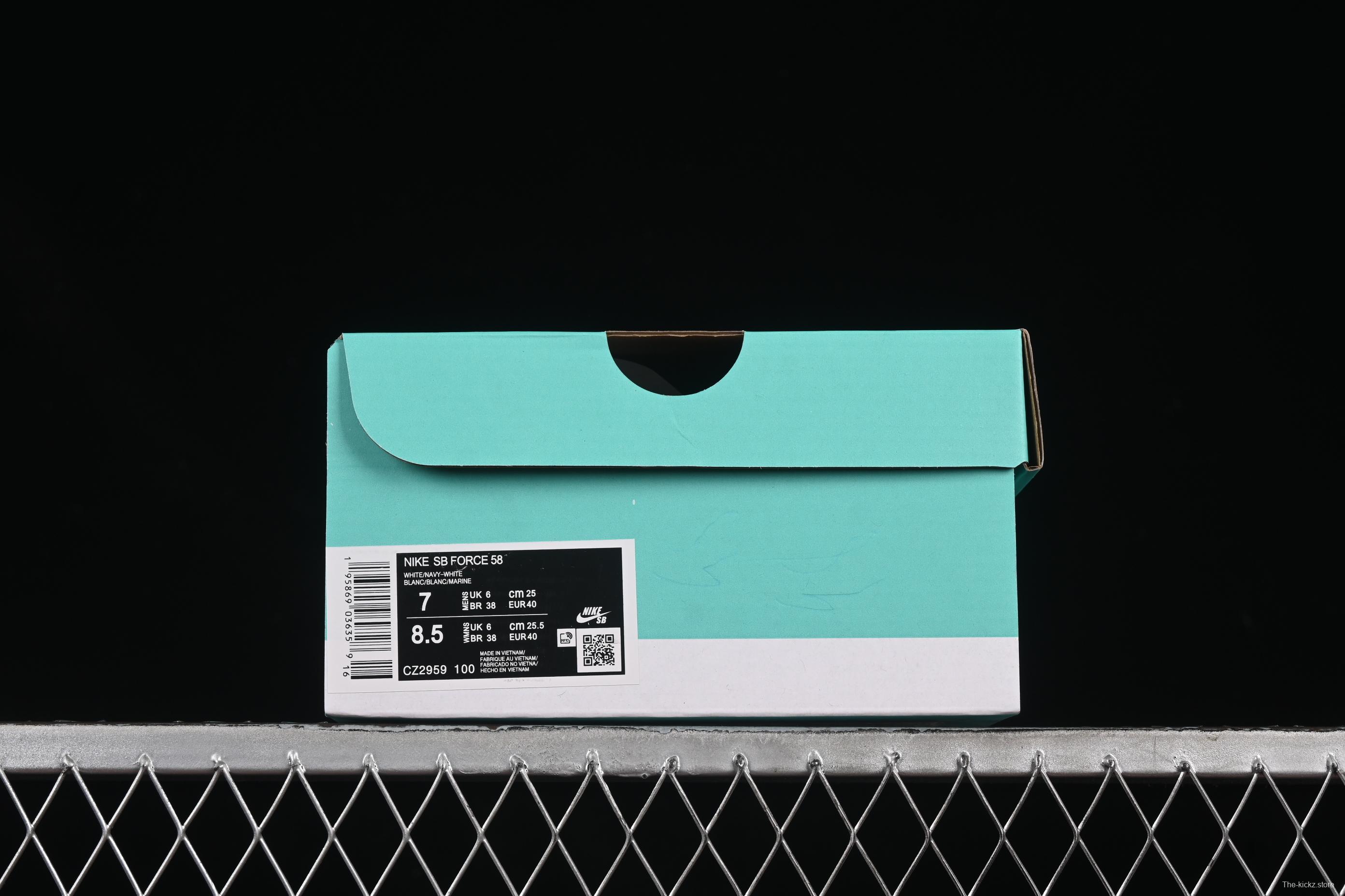 Nike SB Force 58 Retro Skateboard Shoes - CZ2959-100