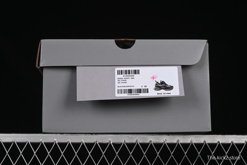 Balenciaga Phantom Sneaker 3XL Running Shoes with Transparent Heel Strap - W3XPL1882