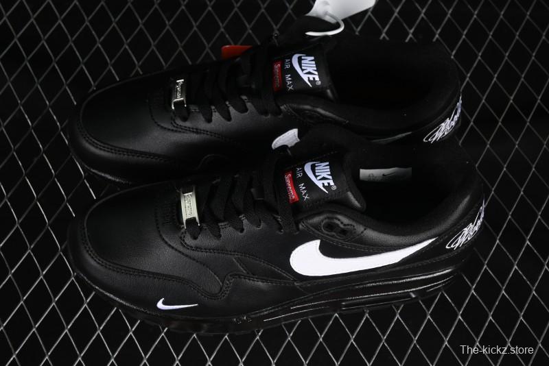 Nike Air Max 1 Retro Running Shoes with Half-Sole Air Cushion - HF8813-001