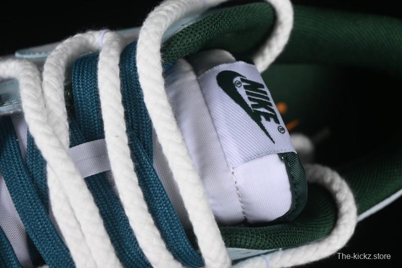 Nike Dunk Low Deconstructed Snake Emblem White Blue Low-Top Casual Sneakers - DD1391-101