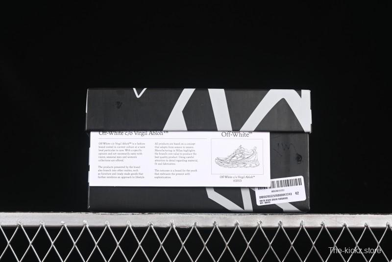 Off-White Be Right Tie-Dye Green Low-Top Lifestyle Casual Shoes - X.E5