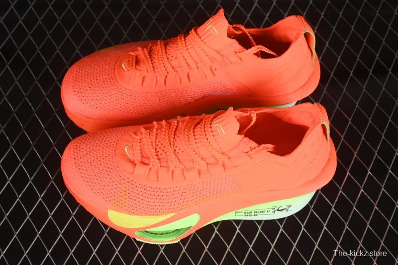 Nike Zoom VaporFly Next 3% Prototype Super Marathon Running Shoes with Dual Airzoom Cushion and ZoomX Foam - FD8315-600