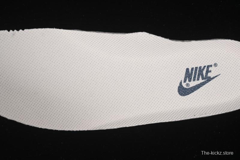 Nike Air Force 1 '07 Low Stussy Collaboration Dual-Tone Blue Red Logo Casual Sneakers - HH7518-072