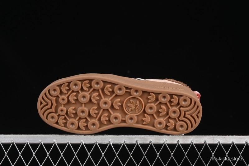 Adidas Originals Gazelle Bold JR4244 Collaboration Low-Top Platform Sneakers with Slip-Resistant Durable Sole