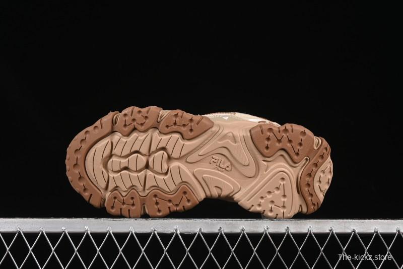 Fila Heritage Fluid Cat Paw 5.0 Retro Dad Shoes with Lace-Up Design - F12W442115FAS