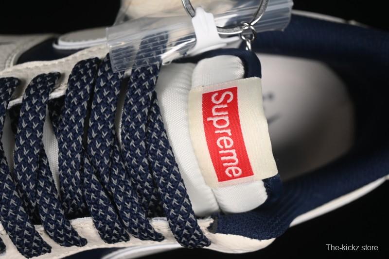 Nike Air Force 1 '07 Low Supreme Collaboration Light Blue Edge Casual Sneakers - HH7518-057