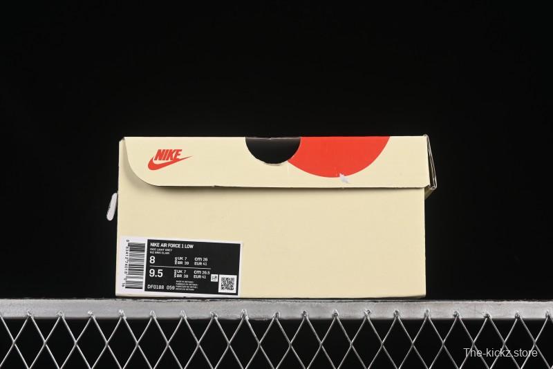 Nike Air Force 1'07 Low Doraemon Casual Sneakers with Full-Length Air Cushion - DF0188-059