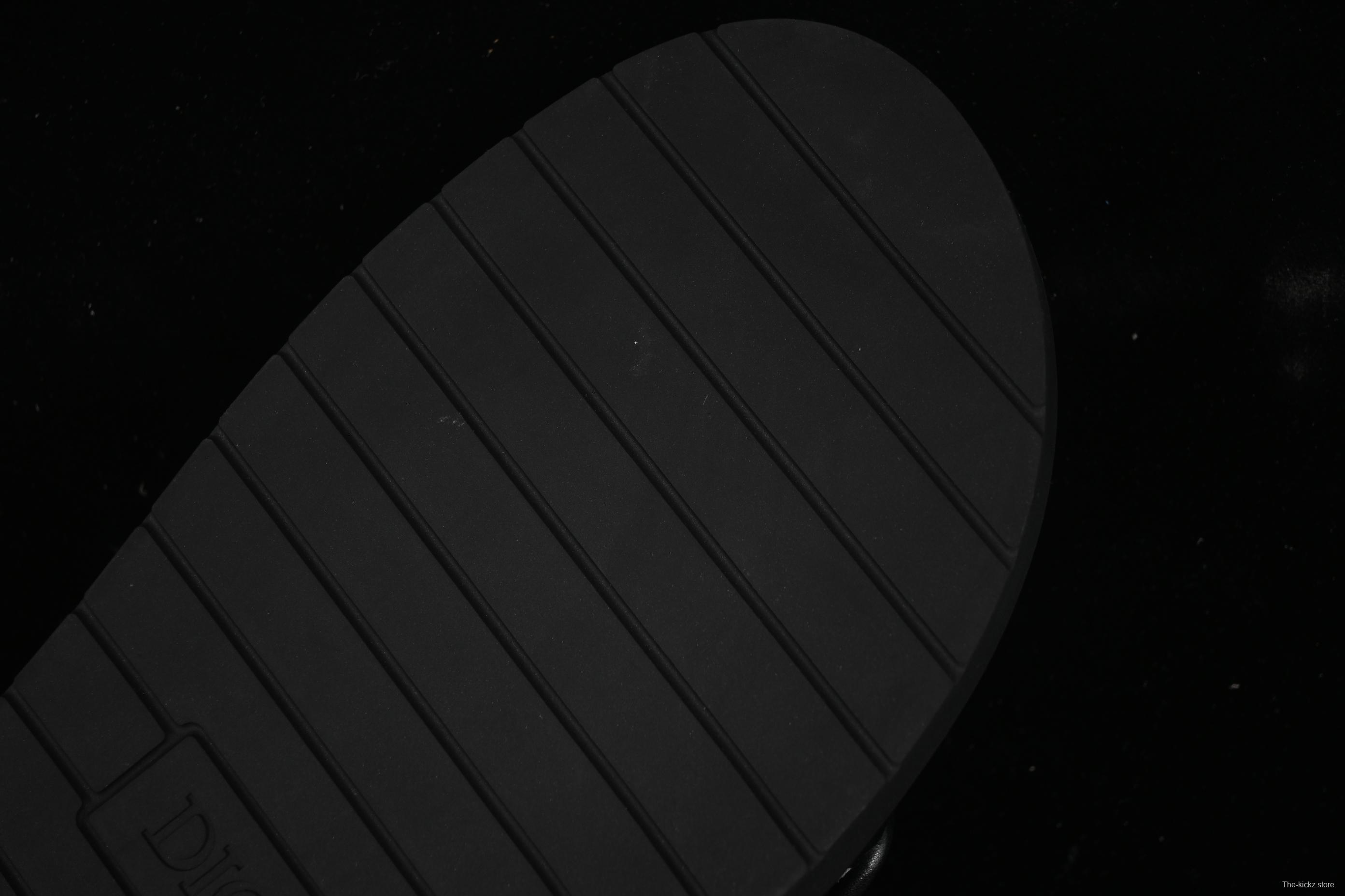 Dior Aqua Summer Men's Platform Casual Sandals with Oblique Print and Leather Accents - 3SA126ZSA