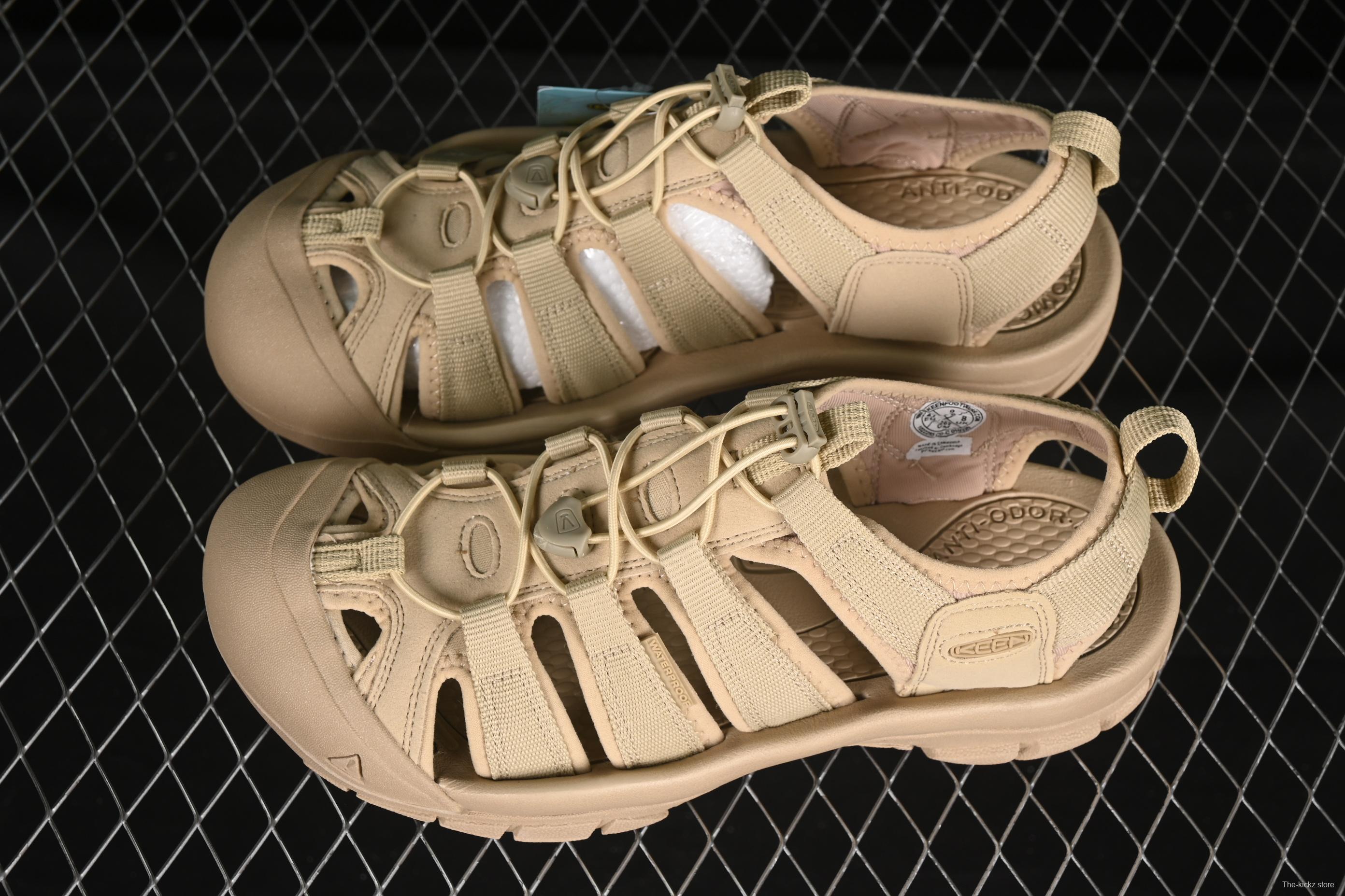 Keen Newport Summer Trendy Woven Stretch Water Hiking Outdoor Sandals - 1022258 Beige