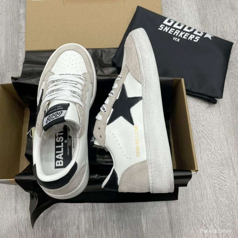 2024 Unisex GGDB White Black Suede Leather Low-top Sneakers MJ00260