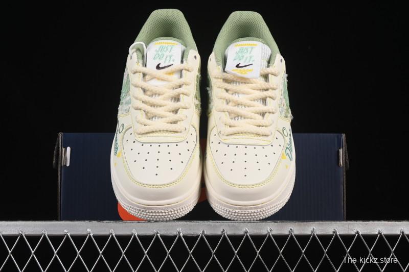 Nike Air Force 1'07 Low Bubble Mart Dimoo Casual Sneakers - FJ7740-110