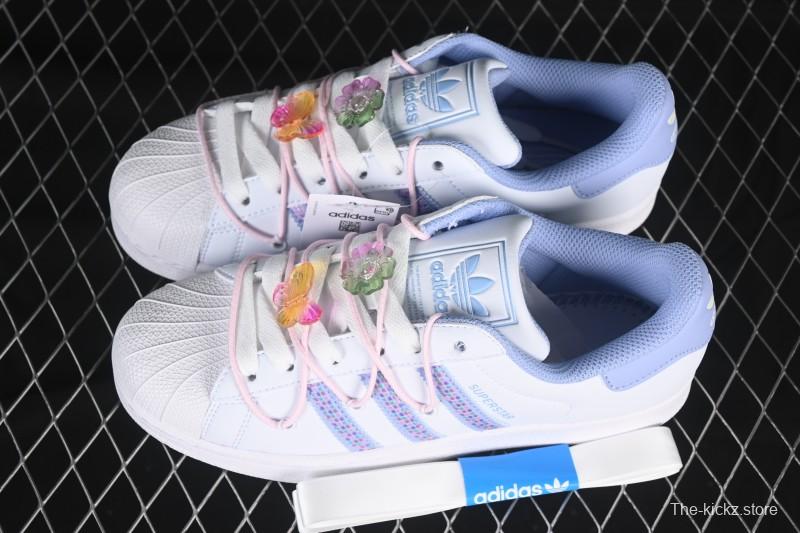 Adidas Superstar II Casual Sneakers with Shell Toe Design - JR1332