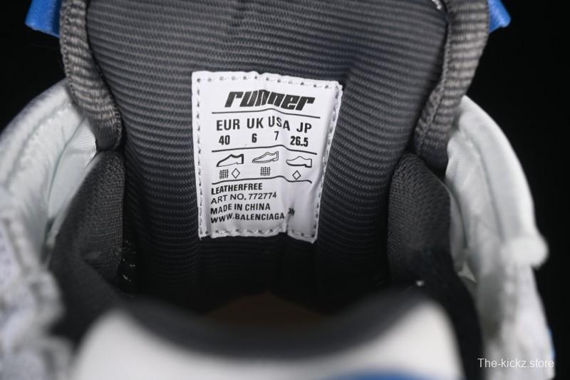 Balenciaga Runner Kith Four Color Retro Casual Shoes - W3RMU9043