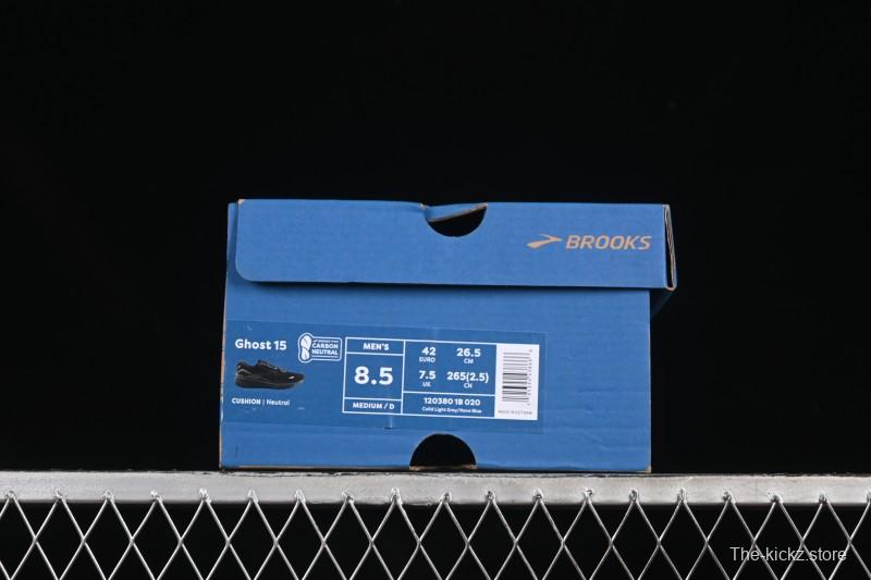 Brooks Ghost 15 Low-Cut Breathable Cushioned Support Casual Running Shoes - 1203801B020