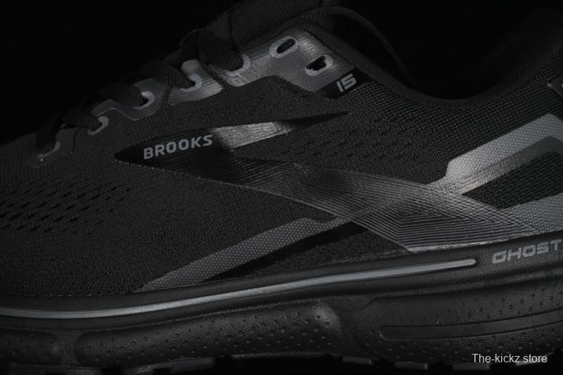 Brooks Ghost 15 Low-Cut Breathable Cushioned Support Casual Running Shoes - 1203801B020