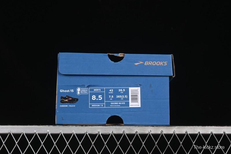 Brooks Ghost 15 Low-Cut Breathable Cushioned Support Casual Running Shoes - 1203801B013