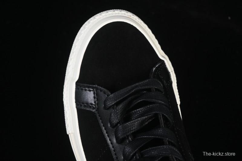 Converse One Star Suede Black Low Top Casual Skate Shoes - 149908C