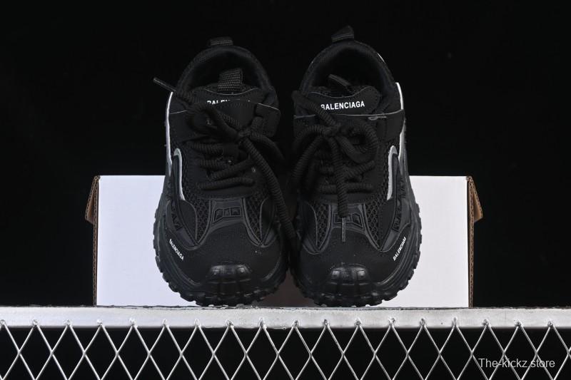 Balenciaga Non-Slip Wear-Resistant Casual Kids Shoes Black