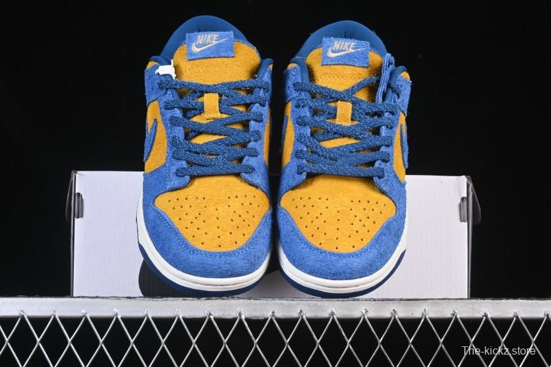 Nike Dunk Low Panda Blue Orange Low-Top Casual Skate Shoes - IH7648-700