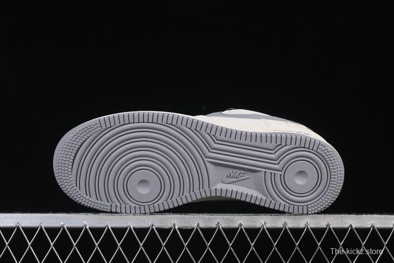 Nike Air Force 1'07 Low Classic Gray Casual Sneakers - SM6668-106