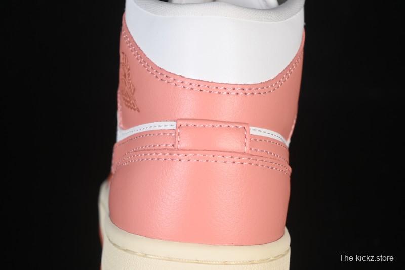 Nike Air Jordan 1 Mid AJ1 Orange Sunshine - DQ8426-180