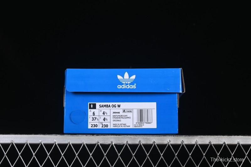 Adidas Samba OG Classic Casual Skate Shoes - JR9446