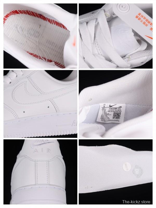 Nike Air Force 1 '07 Low Classic All-White Low-Top Casual Sneakers - CW2288-111