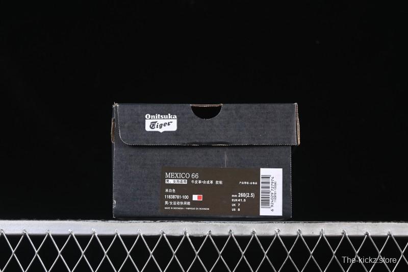 OnitsukaTiger Mexico 66 Low-Top Casual Running Shoes - 1183B781-100