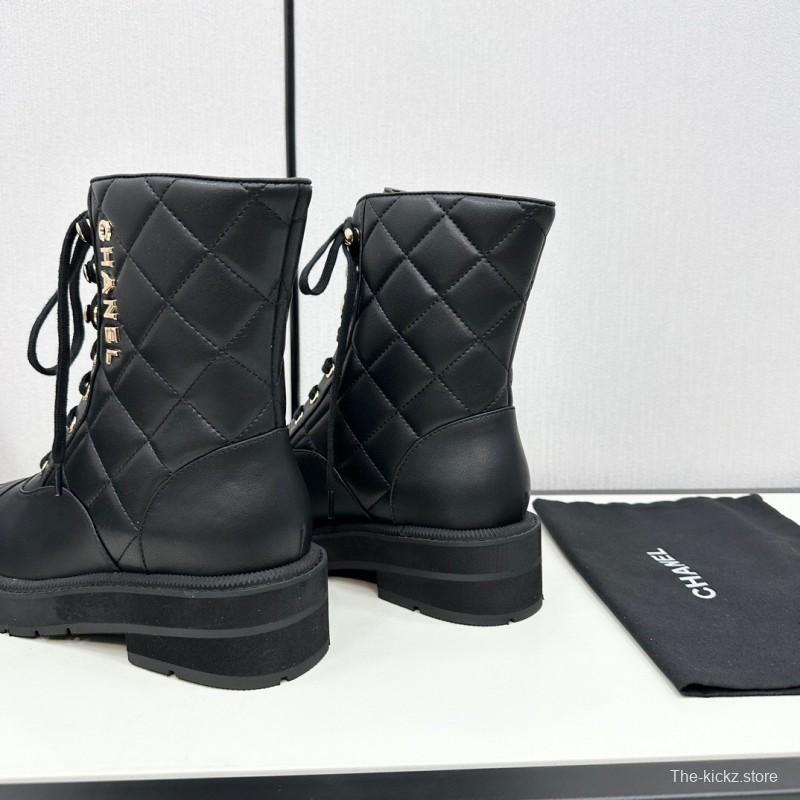 Chanel Fall/Winter Heavy-Duty Boots with Rubber Foam Sole - LY00380/LY00390