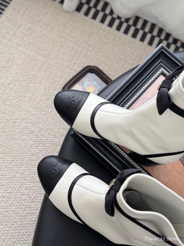 Chanel 2025 SS New Bow Ankle Boots - LY00