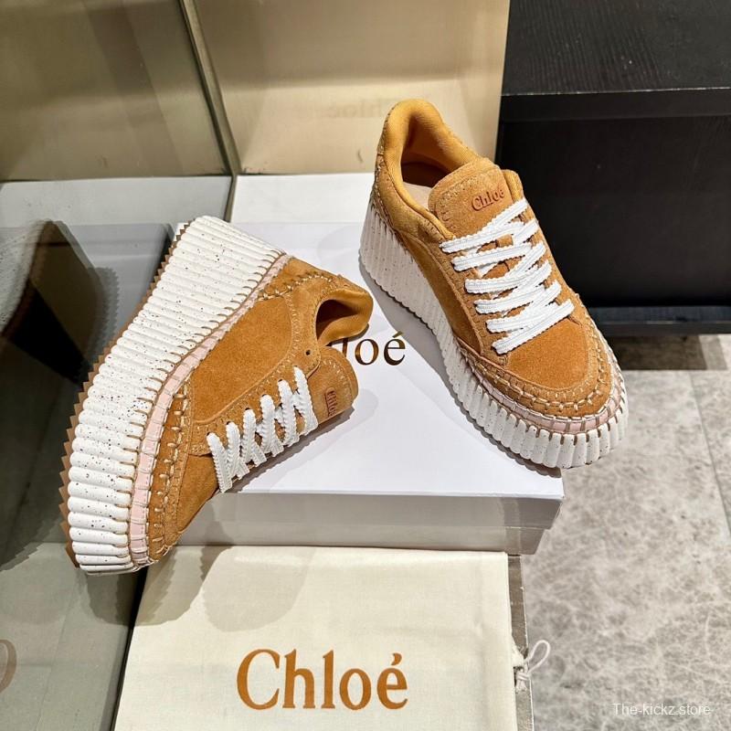 Chloe 2025/SS Hand-Stitched Casual Shoes - LY00350