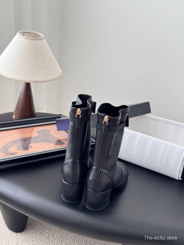 Chanel 2025 SS New Bow Ankle Boots - LY00