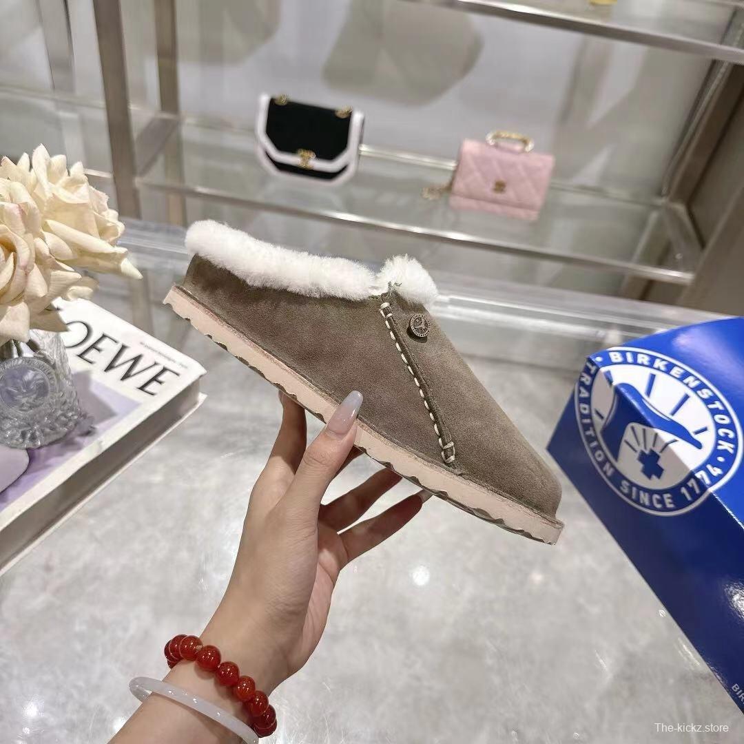 Birkenstock 2025 SS Japan Limited Edition Unisex Sandals with Suede Upper and Wool Lining - LY00250