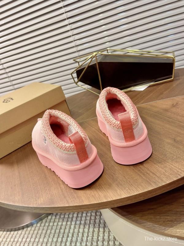 UGG Tazz Platform Wool Slippers - MJ00230