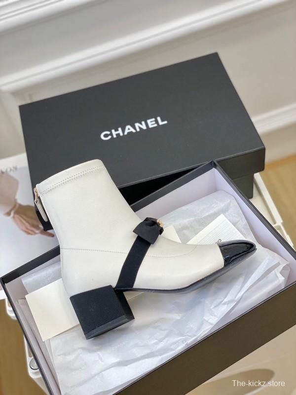 Chanel 2025 SS Bow Mary Jane Ankle Boots - LY00320