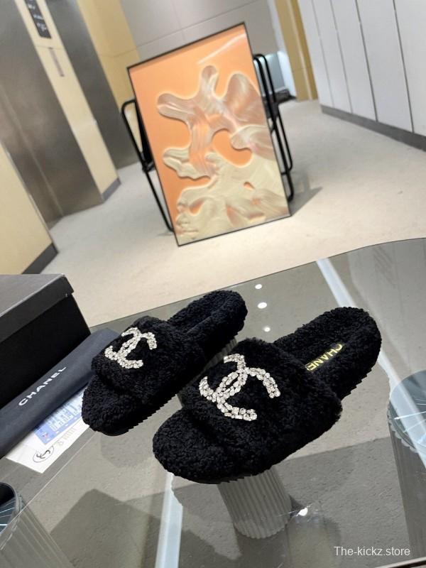 Adidas 2025/SS New Wool Slippers Soft Fine Wool - Model